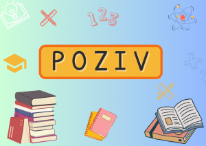 POZIV – NABAVA UDŽBENIKA